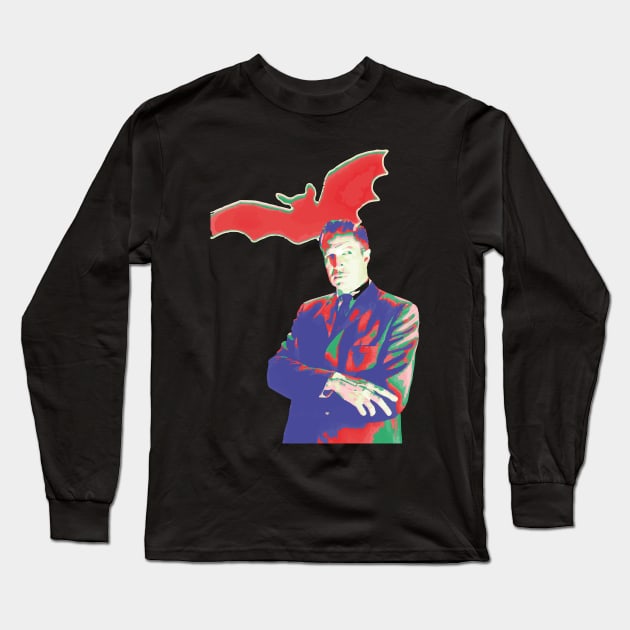 Pop Art colored Vincent Long Sleeve T-Shirt by RoxanneG